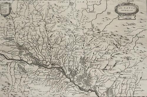 Elsass alsatia karte - /,