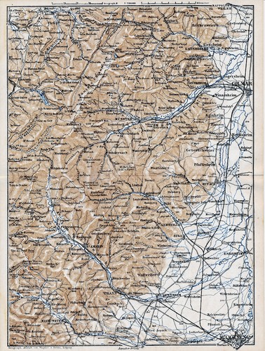 Alsace elsass süd - elsass, 1881