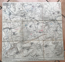 Landkarte Meßtischblatt