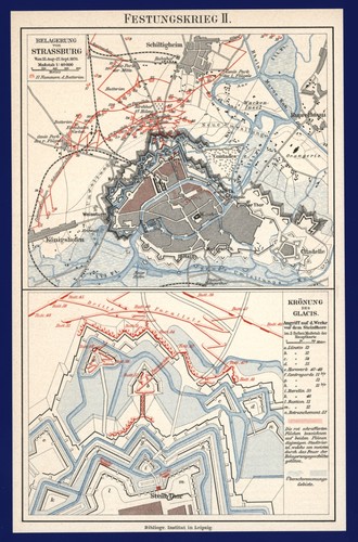Straßburg lageplan anno - straßburg,