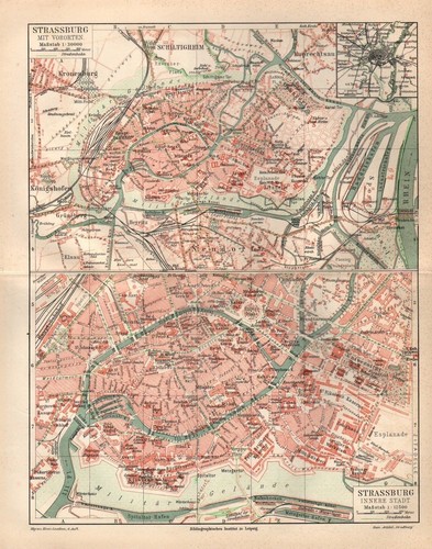 Straßburg und umgebung - straßburg,