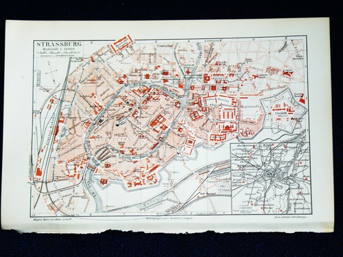 Strassburg stadtplan - strassburg,