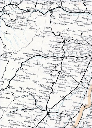 Elsass zabern markirch erstein - zabern,