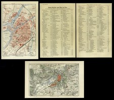 2 orig. Lithographie-Tafeln