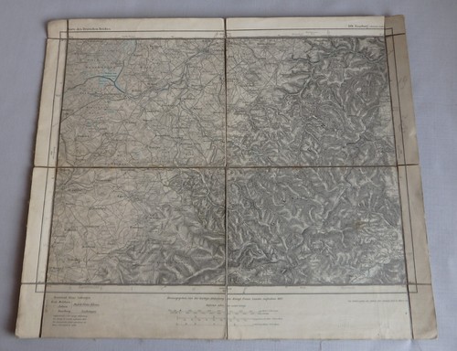 Landkarte reichsland - landkarte,