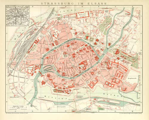 Straßburg elsaß historischer - straßburg,